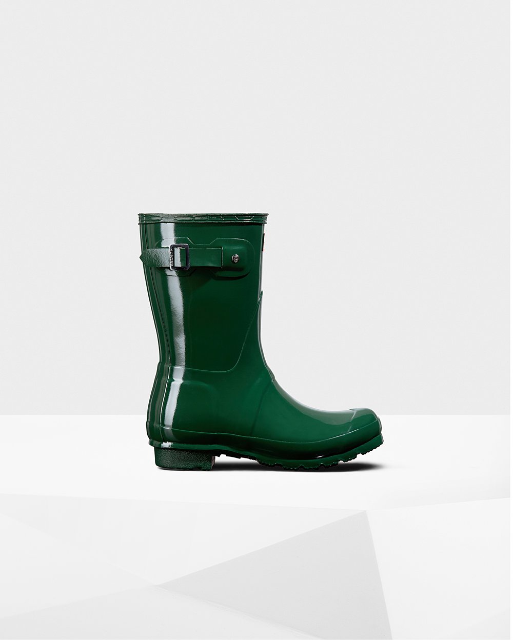 Hunter Mujer Original Gloss - Botas de Lluvia Verde - 576-LRZGCU